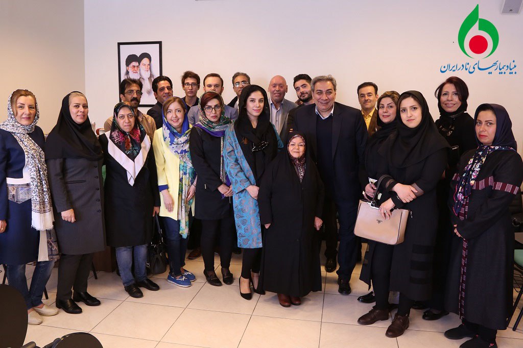 دیدار نوروزی انجمنهای بیماری های نادر با مدیران بنیاد بیماری های نادر ایران